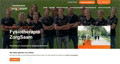 Desktop Screenshot of fysiotherapie.zorgsaamnijverdal.nl
